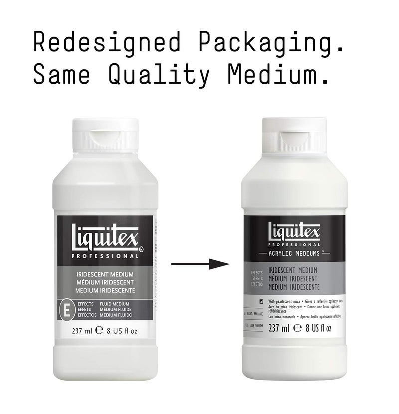 Liquitex Professional Effects Medium, 237ml (8-oz), Iridescent Medium - Image 2